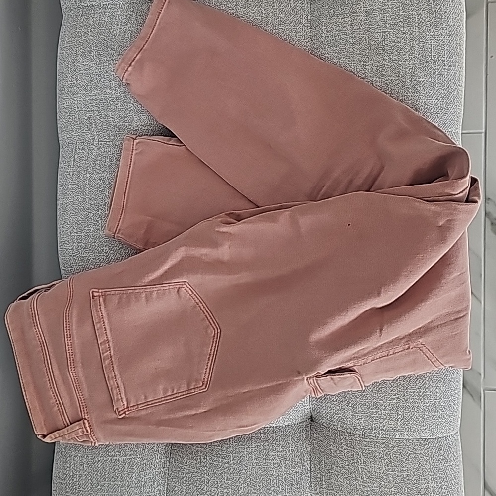 💖Pink Anklet capri pants with cargo pockets ~size 5  by YMI